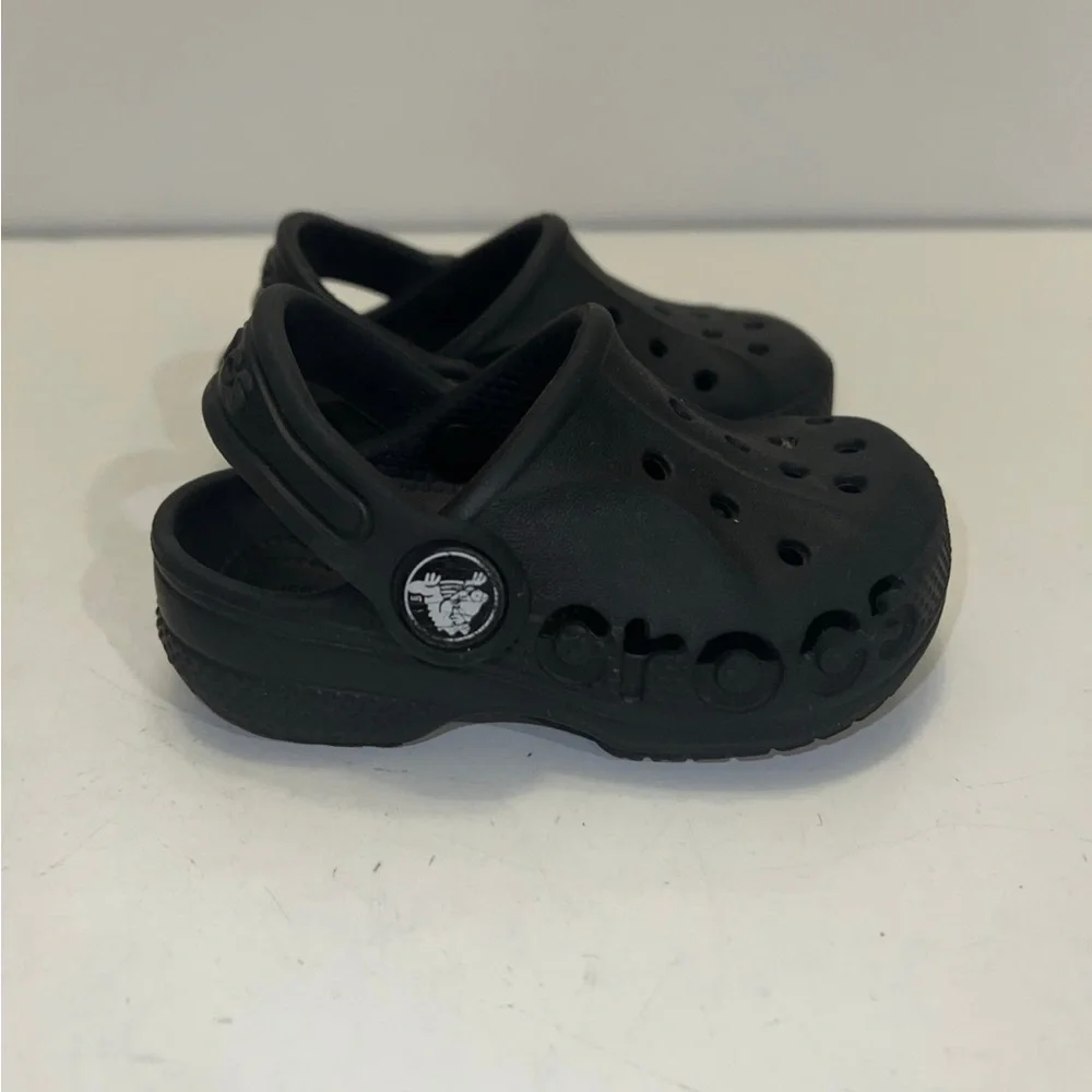 CROCS Kids Black Sandals